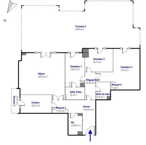 Appartement à Achères (78260)