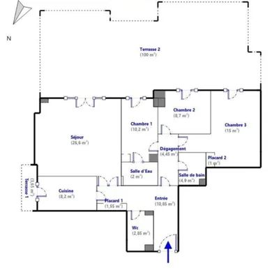 Appartement à Achères (78260)