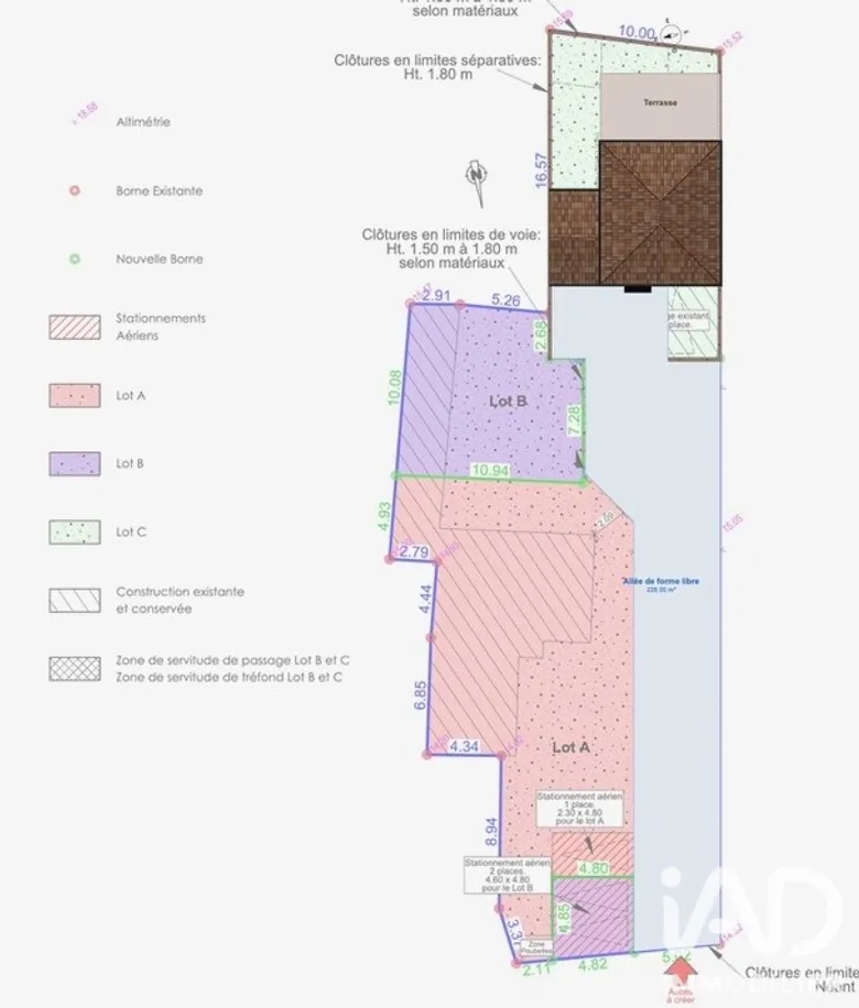 Terrain 185 m² · à La Plaine-sur-Mer · 185 m² · 85 000 €