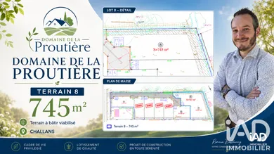 Terrain à bâtir à Challans (85300)