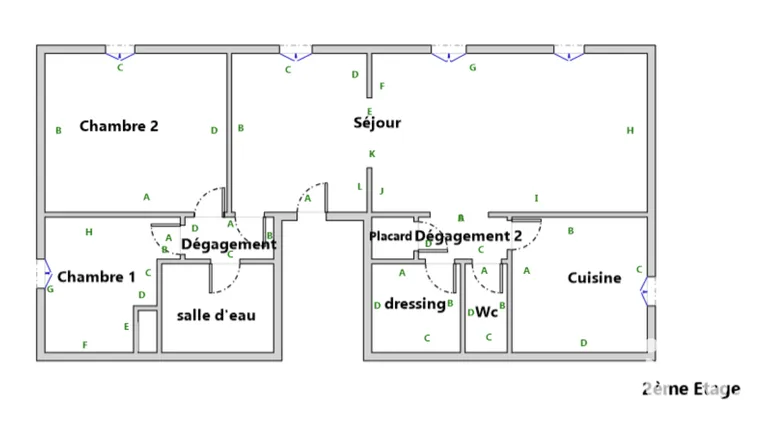 Appartement 3 pièces 79 m² · à Pau · 78,7 m² · 120 000 €