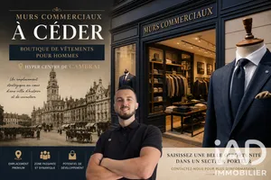 Murs commerciaux à Cambrai (59400)