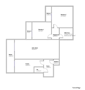 Appartement à Viry-Châtillon (91170)