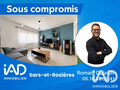 Maison de village à Sars-et-Rosières (59230)