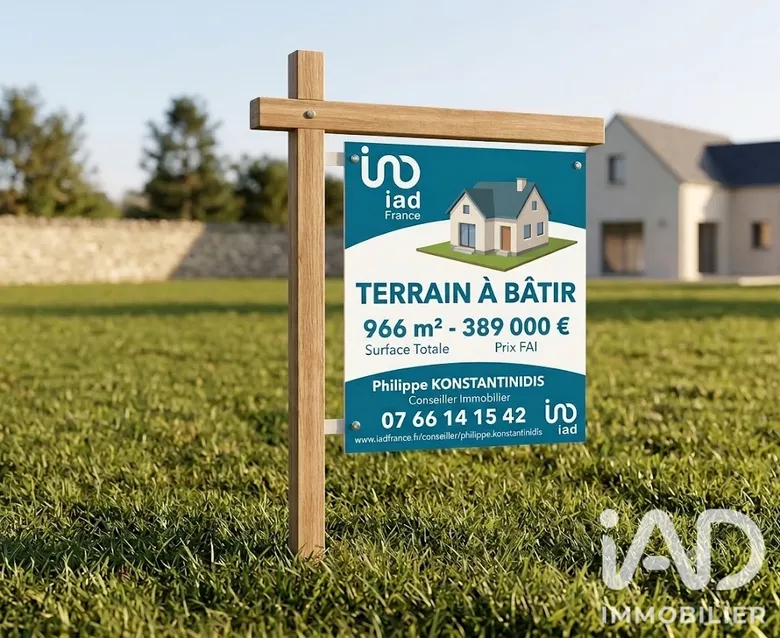 Terrain 966 m² · à Chalifert · 966 m² · 389 000 €