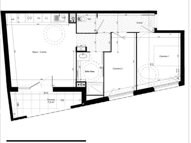 Appartement à Castelnau-le-Lez (34170)
