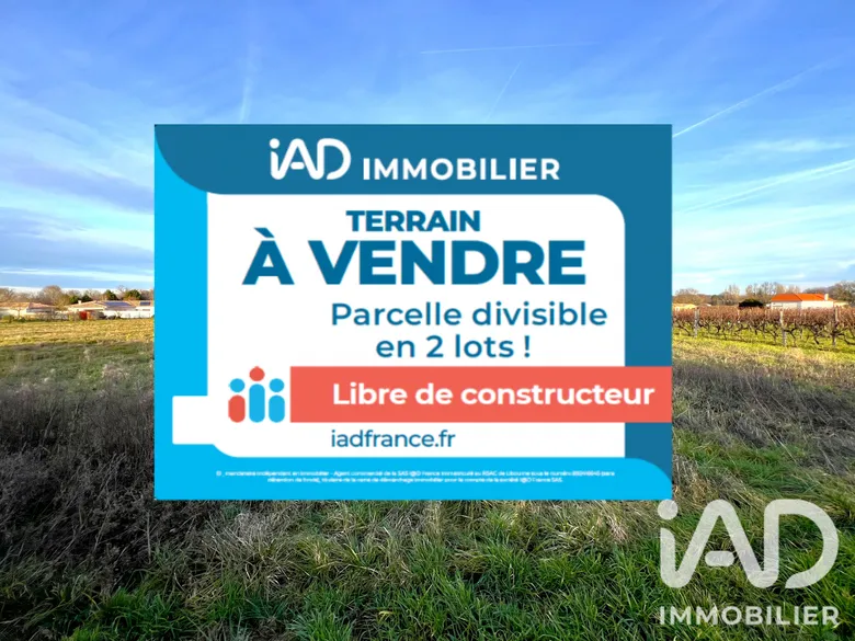 Terrain 1900 m² · à Mérignac · 1 900 m² · 30 500 €