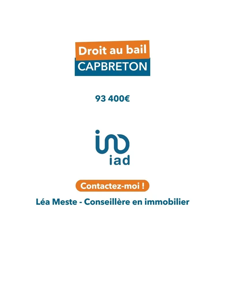 Local commercial 80 m² · à Capbreton · 80 m² · 93 400 €
