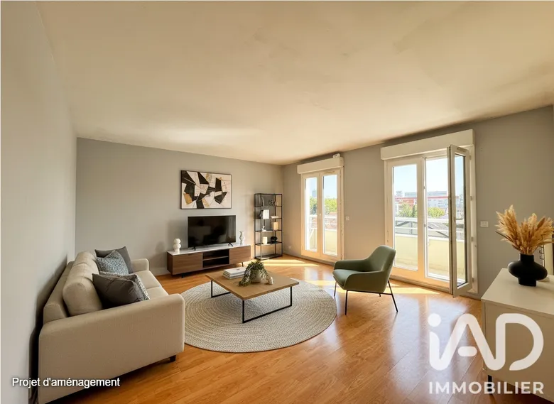 Appartement 2 pièces 45 m² · à Villeneuve-la-Garenne · 44,8 m² · 178 000 €