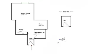 Studio à Montmorency (95160)