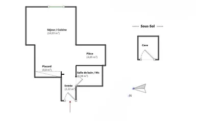 Studio à Montmorency (95160)
