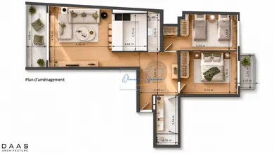 Apartment in Le Port-Marly (78560)