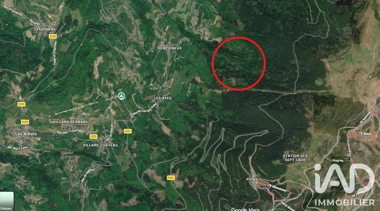 Terrain agricole à Theys (38570) · 50 000 €