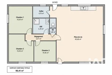 Detached house in Montaner (64460)