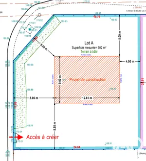 Building plot in Boullay-les-Troux (91470)