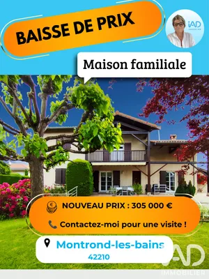 Maison traditionnelle à Montrond-les-Bains (42210)
