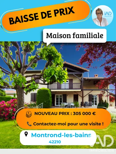 Maison traditionnelle à Montrond-les-Bains (42210)