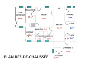 Maison à Chalandray (86190)