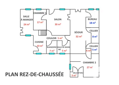 Maison à Chalandray (86190)