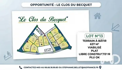 Terrain à bâtir à Terres-de-Caux (76640)