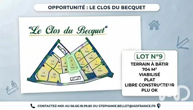 Terrain à bâtir à Terres-de-Caux (76640)