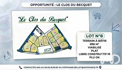 Terrain à bâtir à Terres-de-Caux (76640)