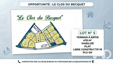 Terrain à bâtir à Terres-de-Caux (76640)