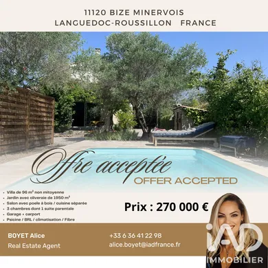 Traditional house in Bize-Minervois (11120)