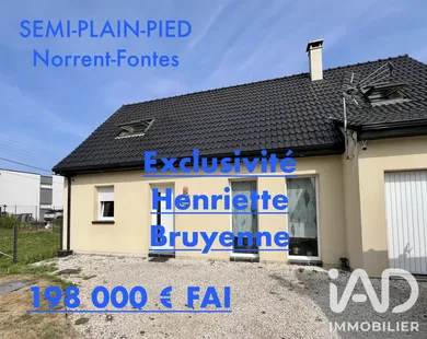 Maison traditionnelle à Norrent-Fontes (62120)