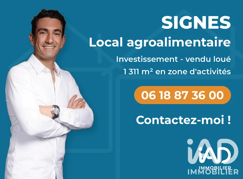 Murs commerciaux à Signes (83870) · 311 m² · 1 865 000 €