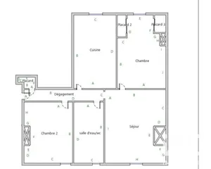 Appartement à Villeurbanne (69100)