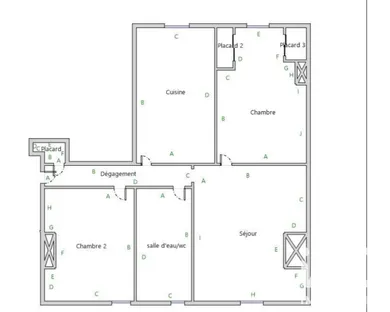 Appartement à Villeurbanne (69100)