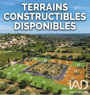 Terrain à bâtir à Remoulins (30210)