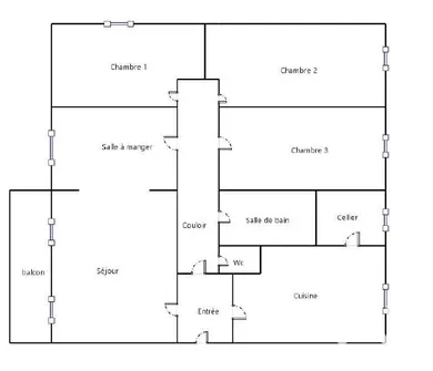 Apartment in Loyettes (01360)