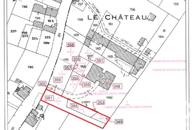 Building plot in Bouchy Saint Genest (51310)