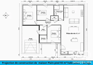Terrain à bâtir à Feurs (42110)