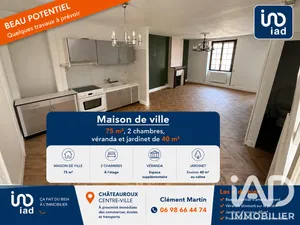 Townhouse in Châteauroux (36000)