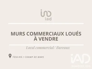 Murs commerciaux à Toulon (83000)
