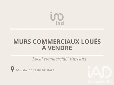 Murs commerciaux à Toulon (83000)