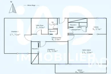Apartment in Meaux (77100)