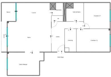Apartment in Tours (37200)