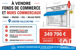 Murs commerciaux  à Pau (64000)