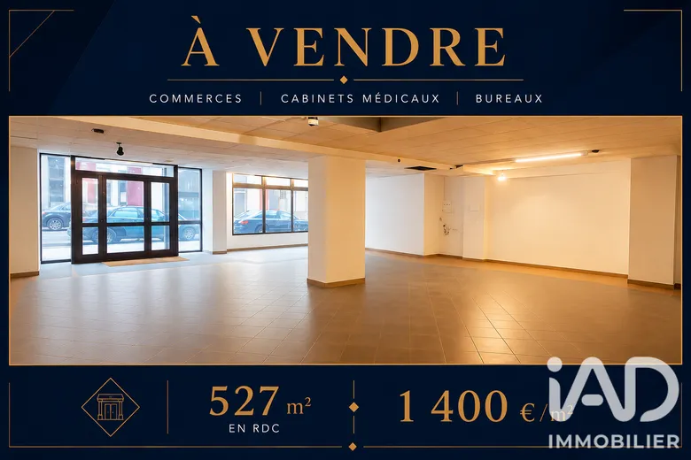 Murs commerciaux à Nancy (54000) · 527 m² · 774 999 €