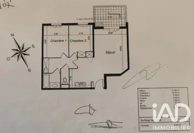 Appartement à Saint-Raphaël (83700)