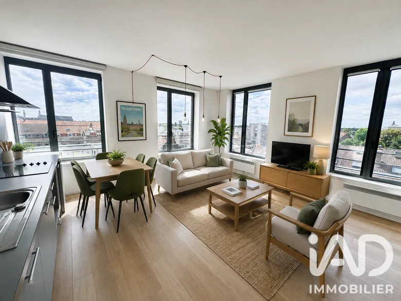 Appartement 2 pièces 55 m² · à Lille · 54,5 m² · 246 500 €