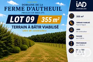 Building plot in Presles-en-Brie (77220)