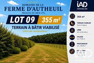 Building plot in Presles-en-Brie (77220)
