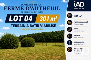 Building plot in Presles-en-Brie (77220)