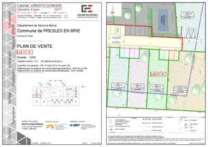 Building plot in Presles-en-Brie (77220)