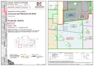 Building plot in Presles-en-Brie (77220)